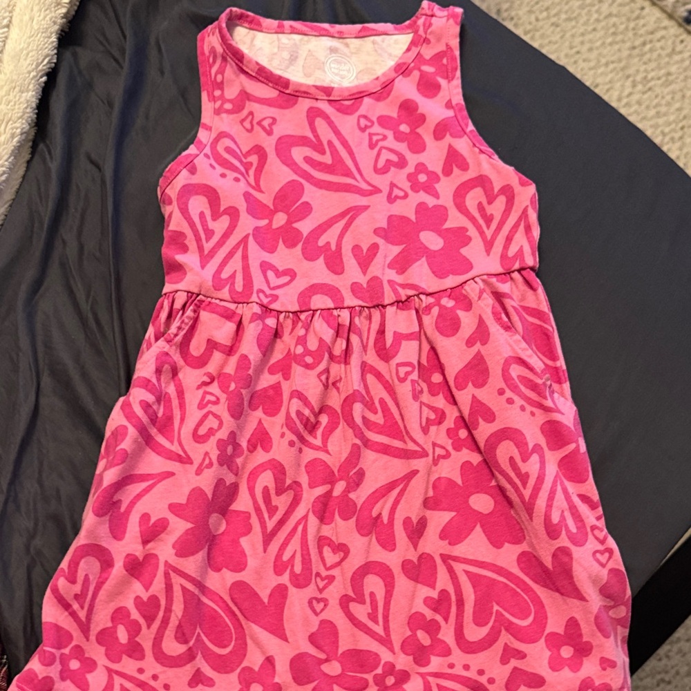Girls Wonder Nation 4/5 Pink Dress